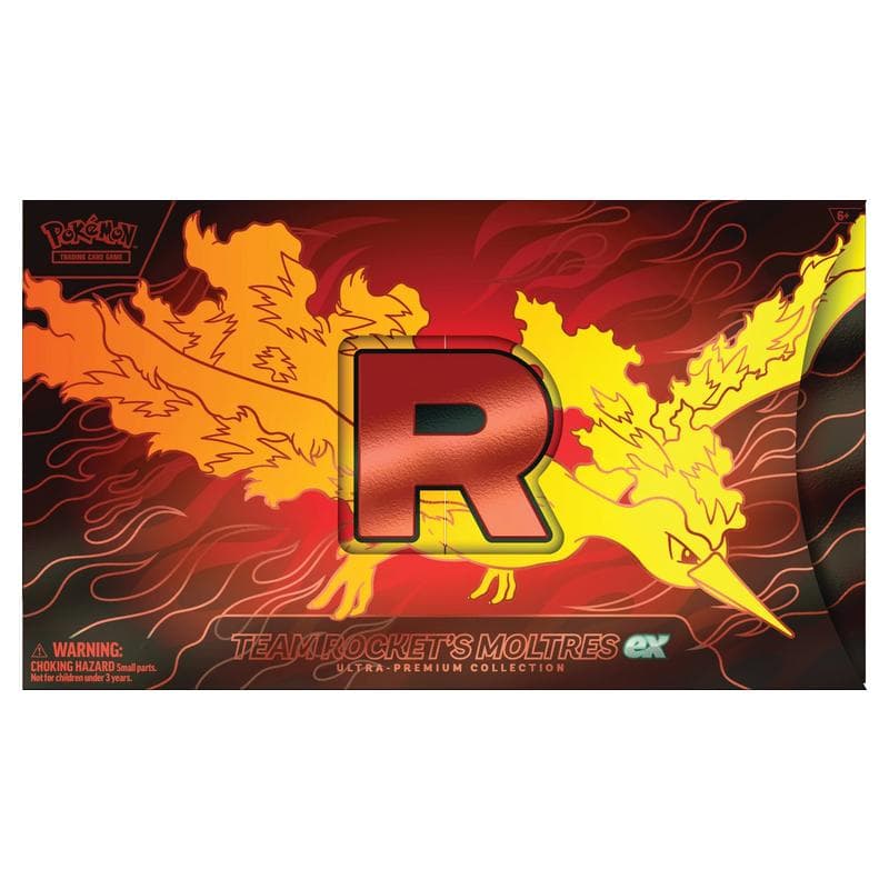 Pokemon TCG: Team Rocket's Moltres ex Ultra Premium Collection, image 1 of 5