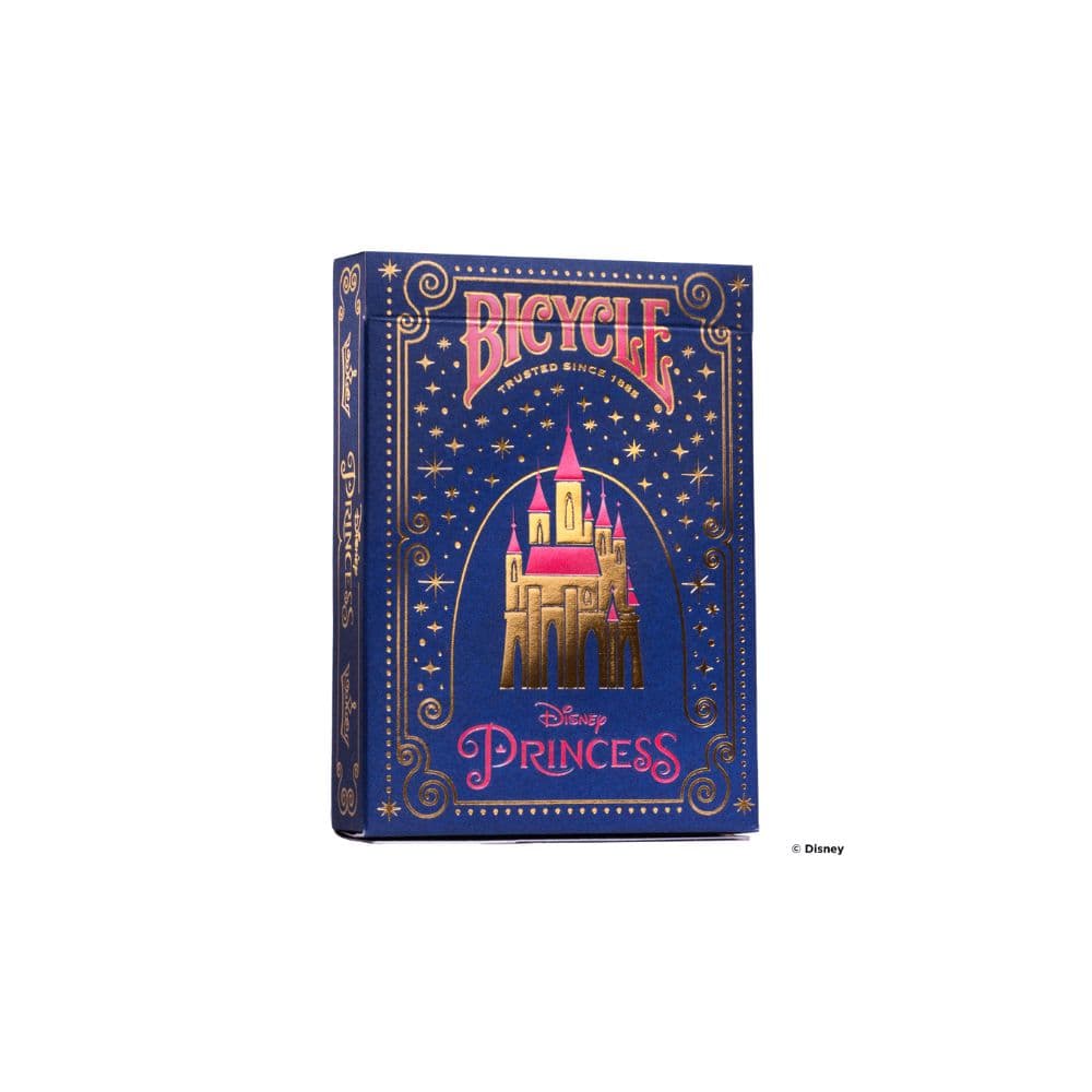 Bicycle Disney Princess Playing Cards - Navy, image 1 of 2