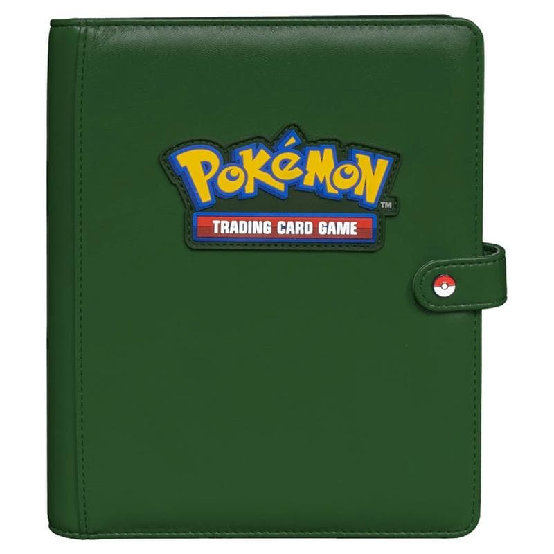 Ultra Pro Premium Pokemon Snap Binder - Pokemon 4-Pocket Green, image 1 of 4