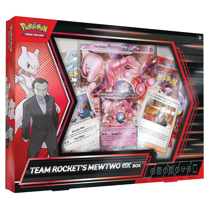 Pokemon TCG: Team Rocket's Mewtwo ex Box, image 1 of 4