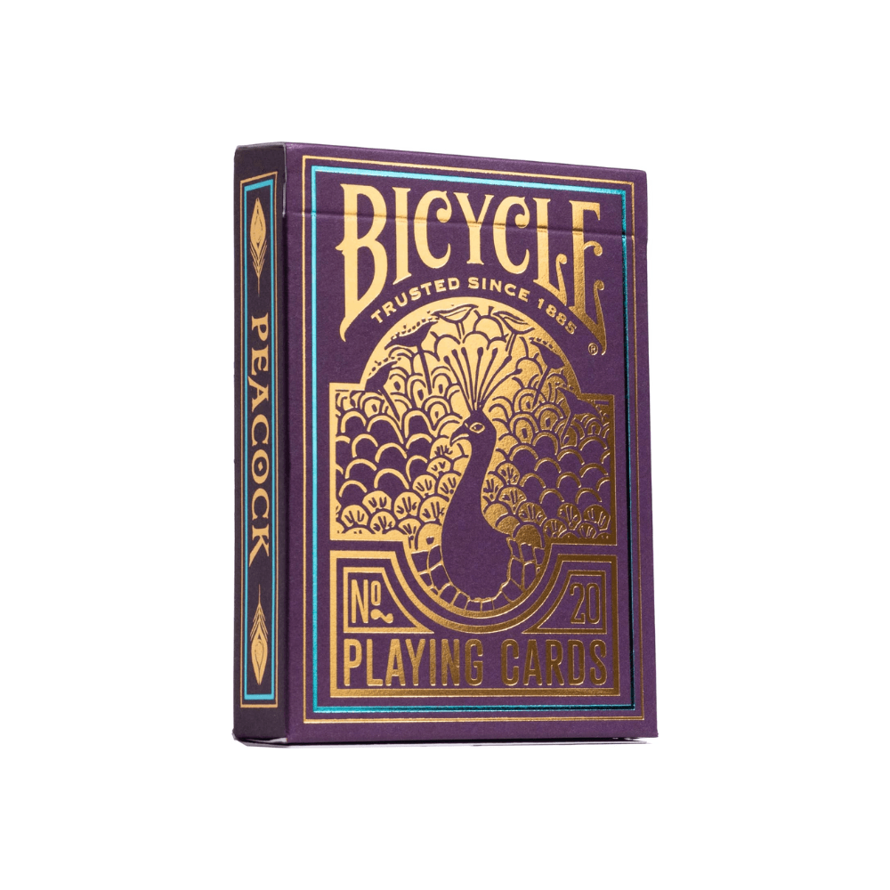 Bicycle Purple Peacock playing cards, image 1 of 3
